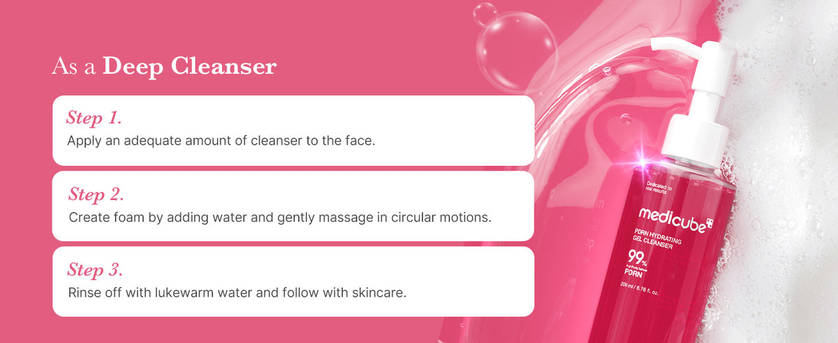 Medicube PDRN Hydrating Gel Cleanser