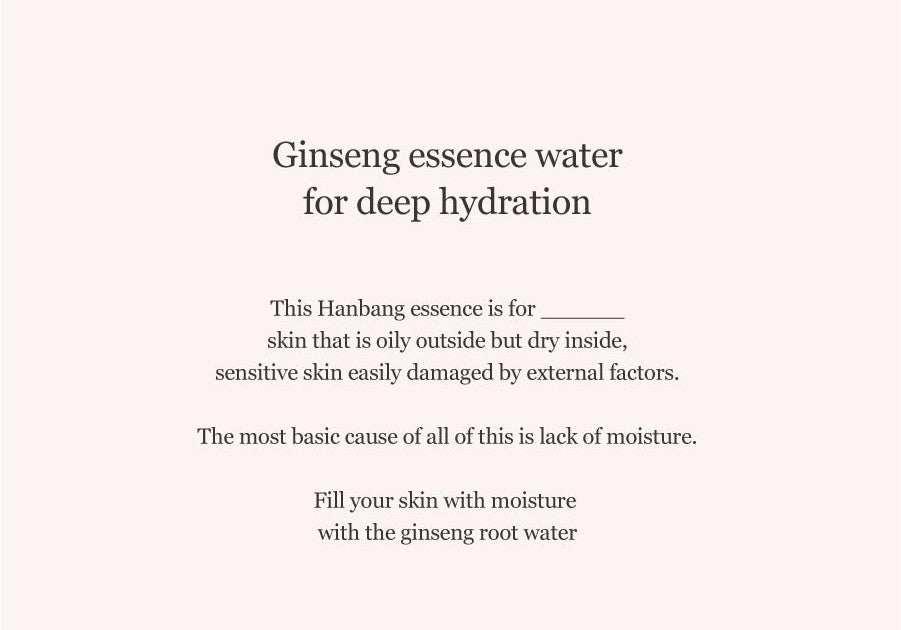 Beauty of Joseon Ginseng Essence Water