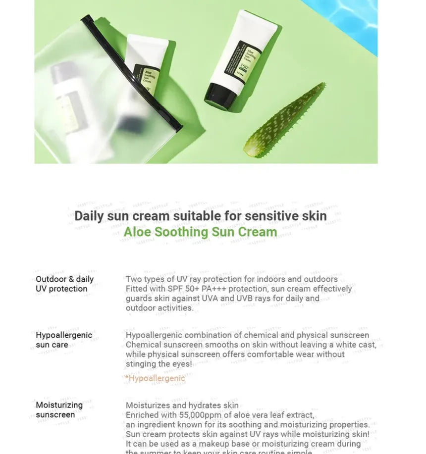 COSRX Aloe Soothing Sun Cream