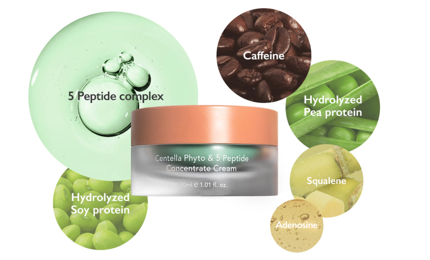 Haruharu Wonder Centella Phyto & 5 Peptide Concentrate Cream