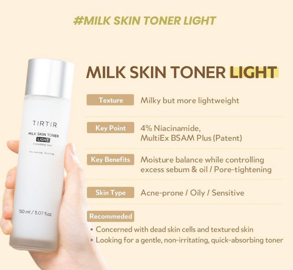 Tirtir Milk Skin Toner Light