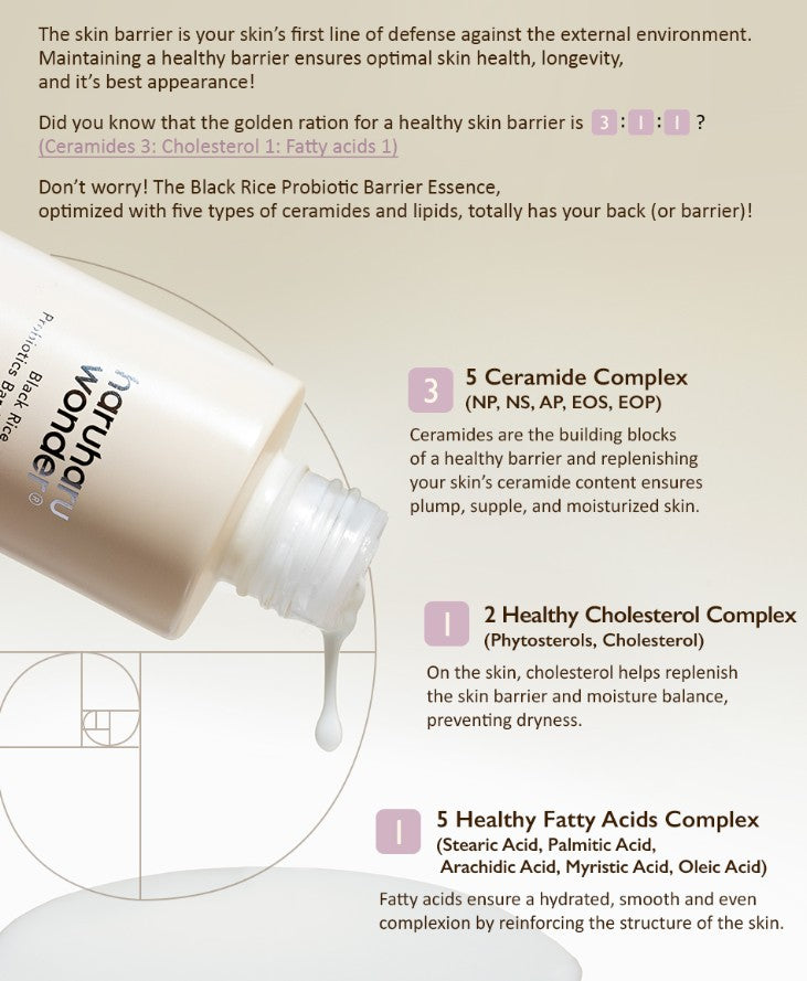 HaruHaru Wonder Black Rice Probiotics Barrier Essence