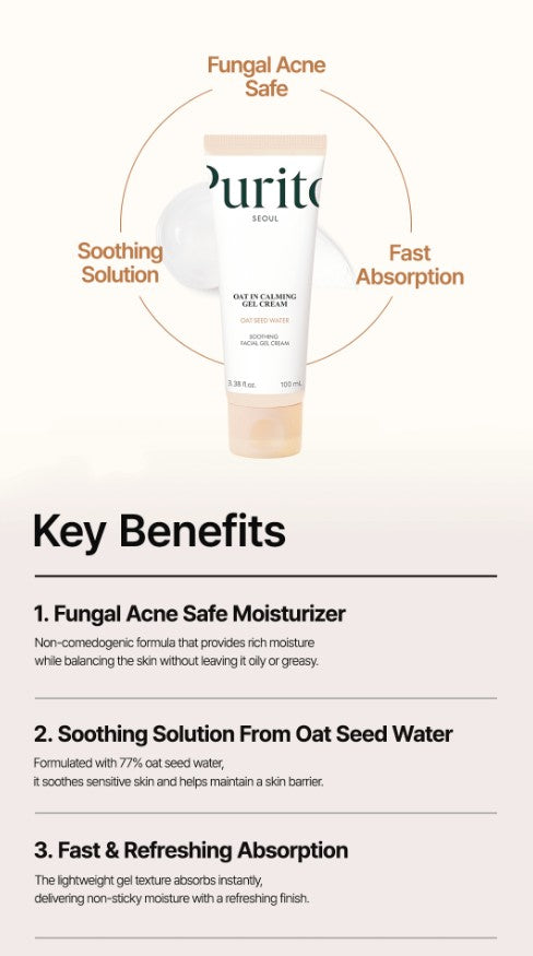 Purito Seoul Oat In Calming Gel Cream
