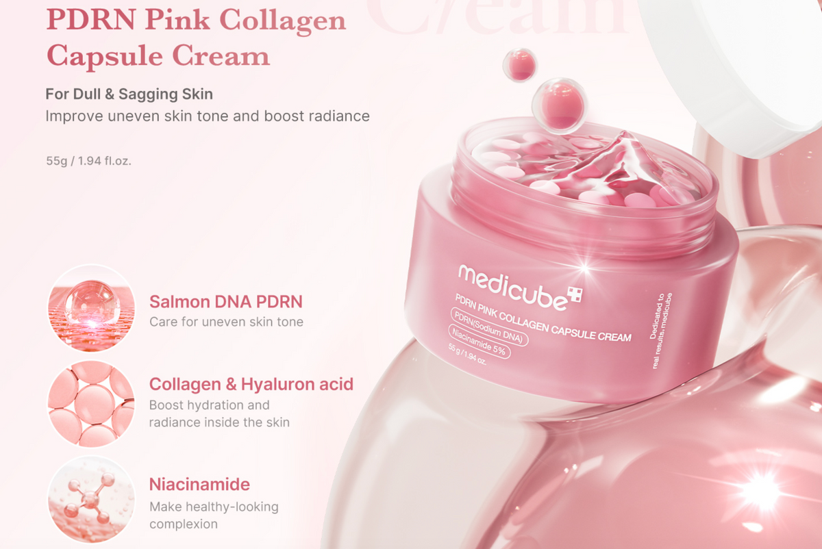 Medicube PDRN Pink Collagen Capsule Cream