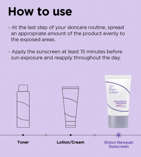 Isntree Onion Newpair Sunscreen