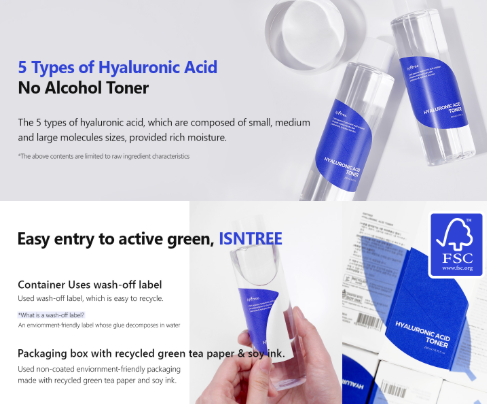 Isntree Hyaluronic Acid Toner