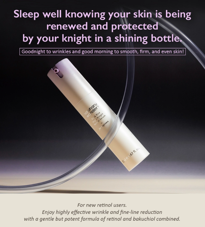 Haruharu Wonder Black Rice Night Knight Retinol Serum