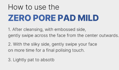 Medicube Zero Pore Pad Mild