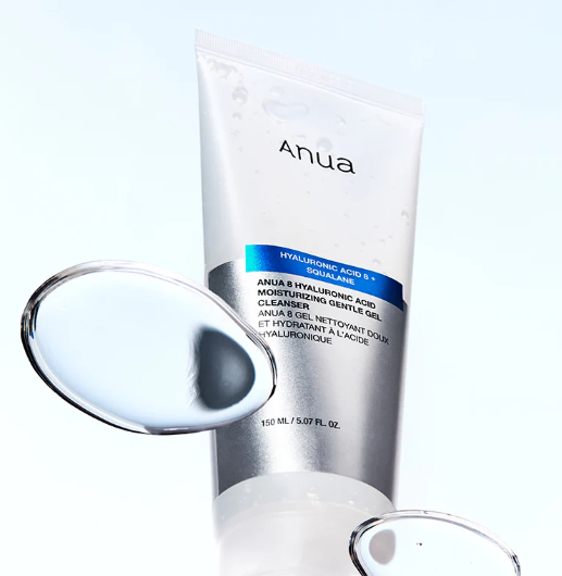 Anua 8 Hyalyronic Acid Moisturizing Gentle Gel Cleanser