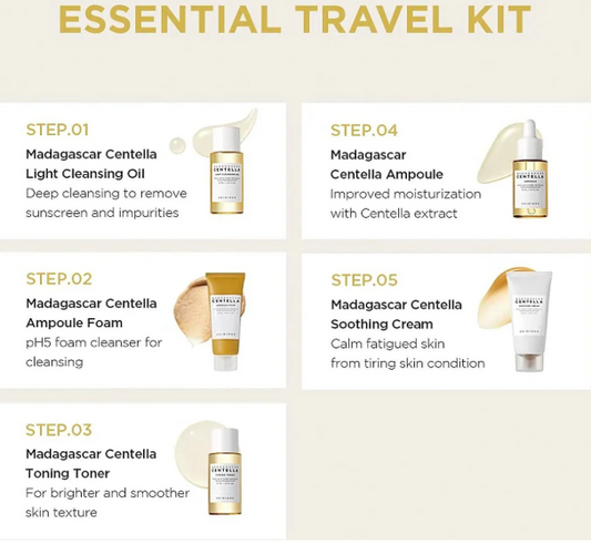 SKIN1004 Madagascar Centella Travel Kit (box version not pouch)