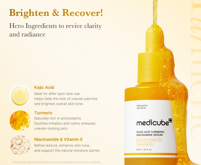 Medicube Kojic Acid Turmeric Serum