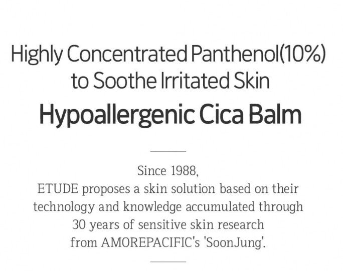 Etude Soonjung 10 Panthensoside Cica Balm 50ml