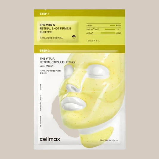 Celimax The Vita-A retinal Shot Tightening 2-step Gel Mask
