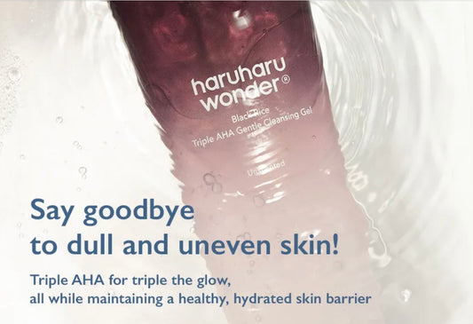 Haruharu Wonder Black Rice Triple AHA Gentle Cleansing Gel