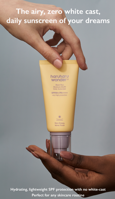 Haruharu Wonder Black Rice Moisture Airyfit Daily Sunscreen