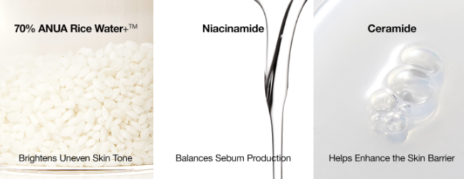 Anua Rice 70 Glow Milky Toner