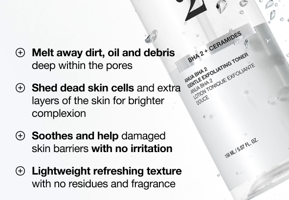 Anua BHA 2 Gentle Exfoliating Toner