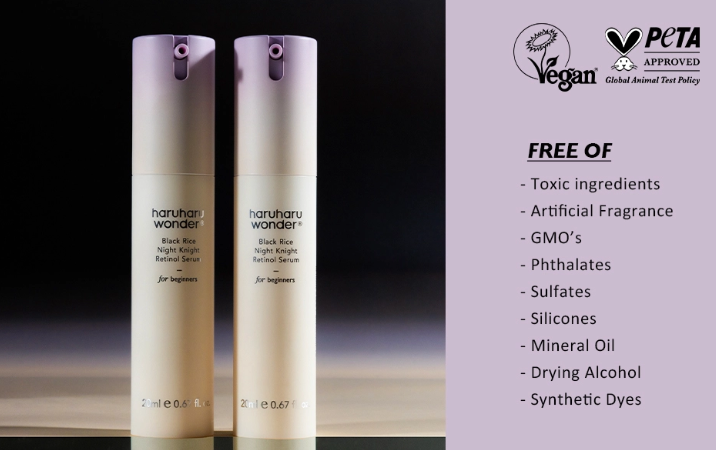 Haruharu Wonder Black Rice Night Knight Retinol Serum