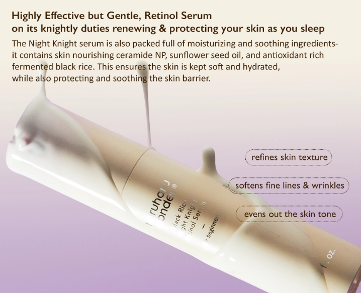 Haruharu Wonder Black Rice Night Knight Retinol Serum