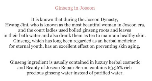 Beauty Of Joseon Revive Serum: Ginseng+Snail Mucin