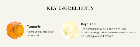 Medicube Kojic Acid Turmeric Brightening Gel Mask